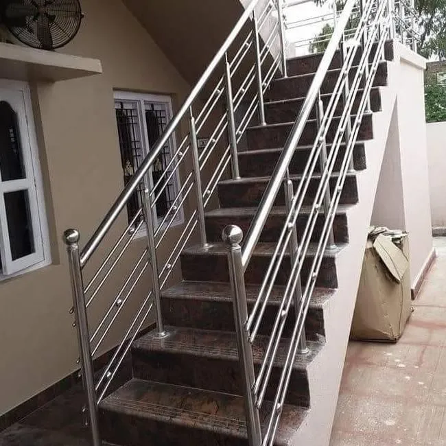 Stairs steel shed construction